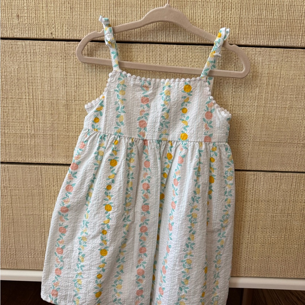 Baby Toddler Girl Janie & Jack Dress with Fruit Design